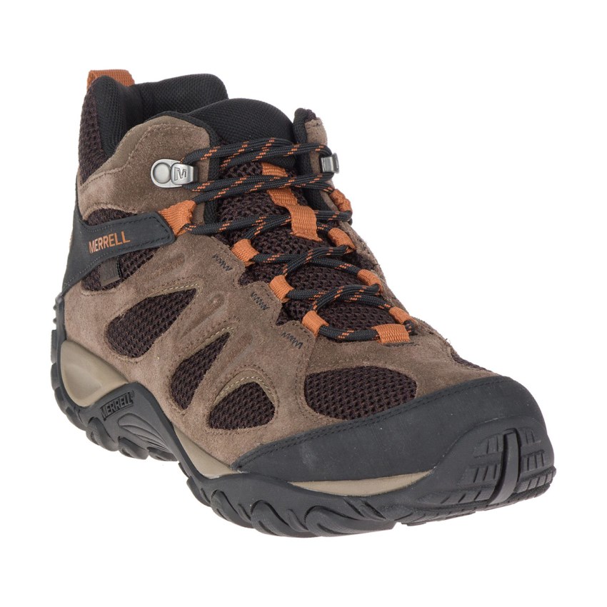 Chaussures Randonnée Merrell Yokota 2 Mid Waterproof Marron Homme | T.T.SMPQ